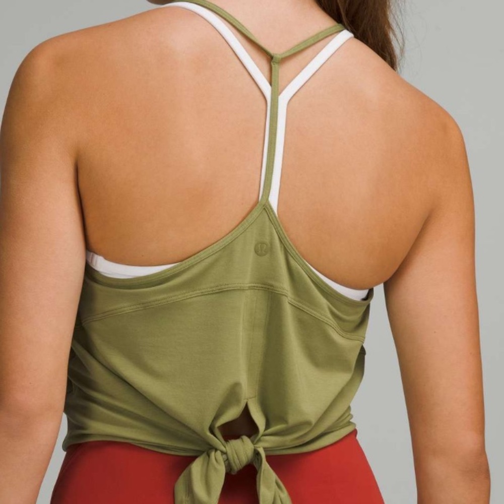 Lululemon Modal-Silk Yoga Tank Top - Picture 4 of 6